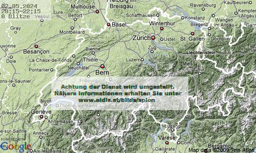 Lightning Switzerland 20:15 UTC Thu 02 May