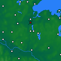 Nächste Vorhersageorte - Lübecker Bucht - Karte