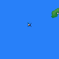 Nächste Vorhersageorte - Scilly-Inseln - Karte