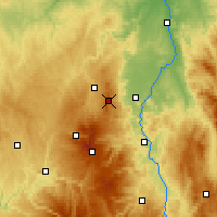Nächste Vorhersageorte - Puy de Dôme - Karte