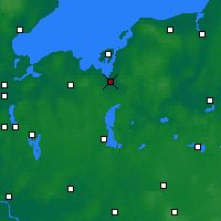 Nächste Vorhersageorte - Wismar - Karte
