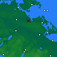 Nächste Vorhersageorte - Greifswald - Karte
