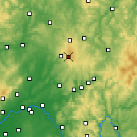 Nächste Vorhersageorte - Hoherodskopf - Karte