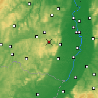 Nächste Vorhersageorte - Pfälzerwald - Karte