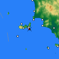 Nächste Vorhersageorte - Elba - Karte