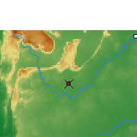 Nächste Vorhersageorte - Chaiyaphum - Karte