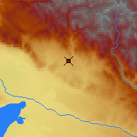 Nächste Vorhersageorte - Altay - Karte