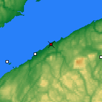 Nächste Vorhersageorte - Mont-Joli - Karte