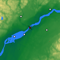 Nächste Vorhersageorte - Trois-Rivières - Karte