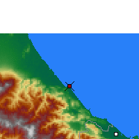 Nächste Vorhersageorte - Puerto Limón - Karte
