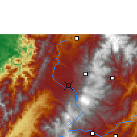 Nächste Vorhersageorte - Popayán - Karte