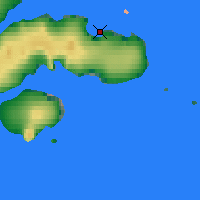 Nächste Vorhersageorte - Joinville-Insel - Karte
