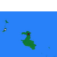 Nächste Vorhersageorte - Ouanaham - Karte