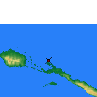 Nächste Vorhersageorte - Kavieng - Karte
