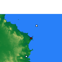 Nächste Vorhersageorte - Cape Flattery - Karte