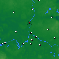 Nächste Vorhersageorte - Oranienburg - Karte