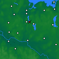 Nächste Vorhersageorte - Ratzeburg - Karte