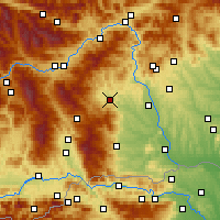 Nächste Vorhersageorte - Voitsberg - Karte