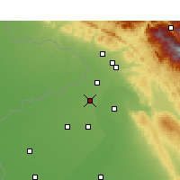 Nächste Vorhersageorte - Gurdaspur - Karte