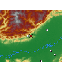 Nächste Vorhersageorte - Naharlagun - Karte