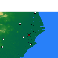 Nächste Vorhersageorte - Pattamundai - Karte