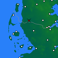Nächste Vorhersageorte - Tønder - Karte