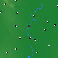 Nächste Vorhersageorte - Tiszakécske - Karte
