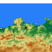Nächste Vorhersageorte - Tamalous - Karte
