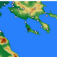 Nächste Vorhersageorte - Kassandria - Karte