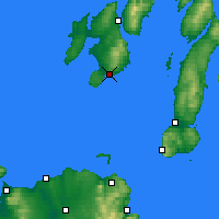 Nächste Vorhersageorte - Islay - Karte