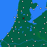 Nächste Vorhersageorte - Zaanstad - Karte