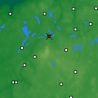 Nächste Vorhersageorte - Ostróda - Karte