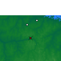 Nächste Vorhersageorte - Ourém - Karte