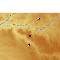 Nächste Vorhersageorte - Araguari - Karte