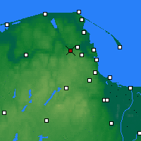 Nächste Vorhersageorte - Wejherowo - Karte