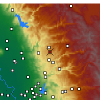 Nächste Vorhersageorte - Grass Valley - Karte