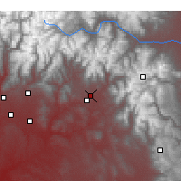 Nächste Vorhersageorte - Pagosa Springs - Karte
