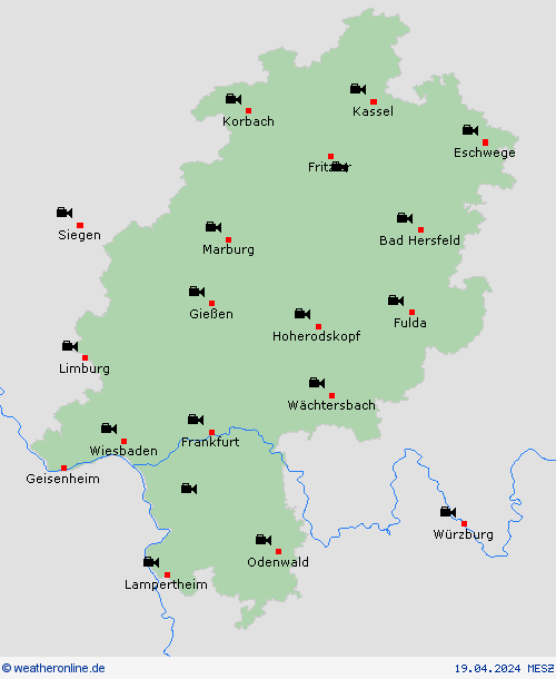webcam  Deutschland Vorhersagekarten