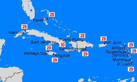 Karibik: Fr, 24.05.
